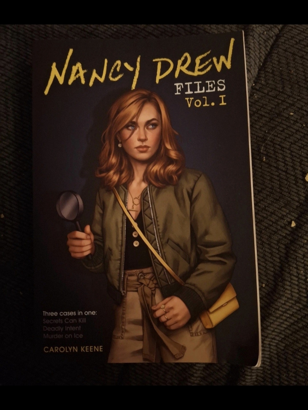 Nancy Drew Files Vol. 1 by Carolyn Keene - Olive Green Cover